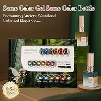 Double Rhythm Cat Eye Gel Nail Polish Set of 6 - Green Navy Blue Black (T6-61) — image 4