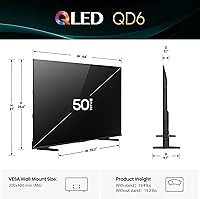Hisense 50″ Class QD6 Series QLED 4K UHD Smart Fire TV — image 2