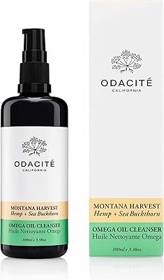 Odacité Montana Harvest Hemp + Sea Buckthorn Omega Oil Cleanser 3.38oz