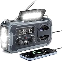 Pristar Hand Crank Emergency Radio 10000mAh — image 9