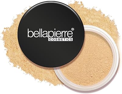 Bellapierre Mineral Foundation SPF 15 – Loose Powder Foundation, Cinnamon, 0.32 oz