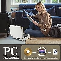 JORLAI T316 Bluetooth Record Player — image 4