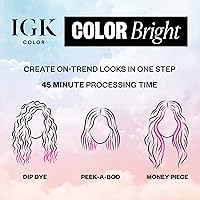 IGK Color Bright One Step Bleach & Color Kit ICE BREAKER - Cool Blonde, 4 Oz — image 6
