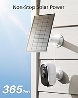 WUUK 2K Solar Security Cameras Wireless Outdoor 2-Cam Kit — image 3
