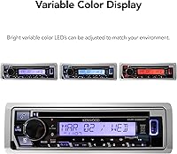 Kenwood KMR-D378BT Marine CD Receiver — image 8