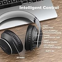 Glynzak WH207A Wireless Bluetooth Headphones — image 5