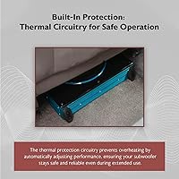 Rockville RW10CA 10-inch Active Powered Subwoofer — image 6