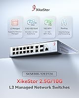 XikeStor 16-Port 2.5G L3 Managed Ethernet Switch — image 2