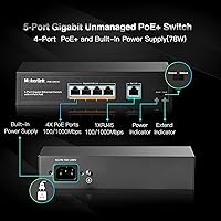 MokerLink 5-Port Gigabit POE Switch — image 2