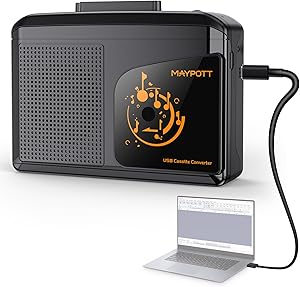 Maypott Portable Cassette Player & Tape to MP3 Converter Review