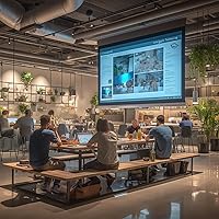 SiliBamb 120″ Motorized Projector Screen 16:9 — image 3