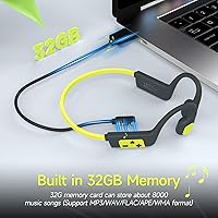 IFECCO X7 Bone Conduction Headphones with 32GB MP3 Storage — image 4