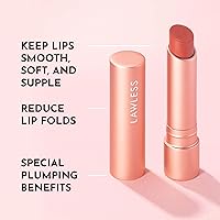 LAWLESS Forget the Filler Lip Plumping Line Smoothing Tinted Balm, Georgie — image 3