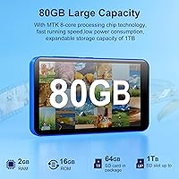 Fanvace 80GB MP3 Player with Bluetooth and WiFi — image 7