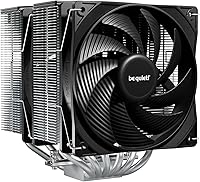 be quiet! Pure Rock Pro 3 Silver CPU Air Cooler — image 1