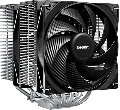 be quiet! Pure Rock Pro 3 Silver CPU Air Cooler