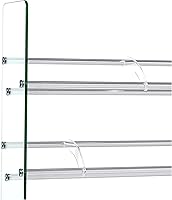 TransDeco CD/DVD Rack, 792 552, Clear/Silver — image 4