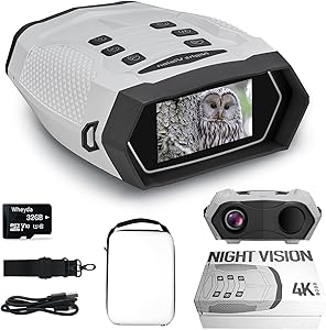 Wheyda Night Vision Goggles 48MP 4K Binoculars Review