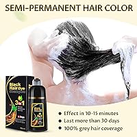 BOJICA Black Hair Dye Shampoo 3 in 1, 16.9 Fl Oz — image 5