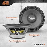 PRV Audio 10MR650A 10-Inch Midrange Speaker — image 4