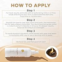 XEN-GLOW Dark Self Tanning Lotion 8oz — image 4