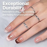 SXC Cosmetics French Tip Press On Nails XS Square ST113KIT — image 7