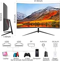 Gawfolk GF320E 32-inch 2K Curved Monitor — image 2