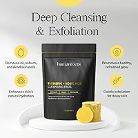 Humanroots Turmeric Kojic Acid Cleansing Pads (30 pads) — image 2