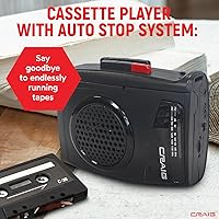 Craig CS2304 Stereo Cassette Player/Recorder — image 6