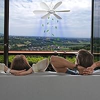 SCOOYEEES Silent USB Powered Ceiling Fan with Remote Control — image 2