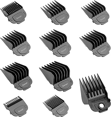 Anrom Magnetic Clipper Guards 10PCS for Andis Master Clippers