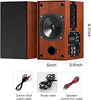 Elimavi BT-04 Powered Bookshelf Speakers — image 7