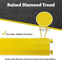 Kable Kontrol Drop Over Floor Cord Cover – 36″ Black — image 3