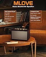 MLOVE A200 Retro Bluetooth Speaker — image 2