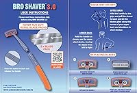 BroShaver 3.0 DIY Back & Body Hair Trimmer Gray — image 7