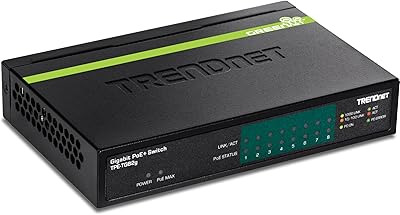 TRENDnet TPE-TG82G 8-Port Gigabit PoE+ Switch