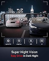 REDTIGER T700 4K Mirror Dash Cam — image 3