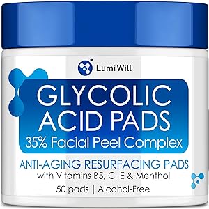 Lumiwill Glycolic Acid Pads - 50 Pads