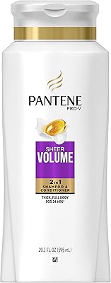 Pantene Pro-V Sheer Volume 2 in 1 Shampoo & Conditioner, 20.1 fl oz