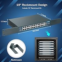 YuanLey 26-Port PoE Switch — image 5