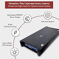 Rockville dB25 2800W 2-Channel Car Amplifier — image 7