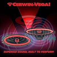 Cerwin Vega V410 4X10 2-Way Coaxial Car Audio Speakers — image 4