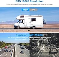 ZEROXCLUB BD102 Magnetic Solar Wireless Backup Camera System — image 2