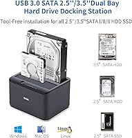SSK DK103 Aluminum Hard Drive Docking Station — image 2