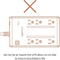Amazon Basics UPS 400VA Battery Backup & Surge Protector — image 5