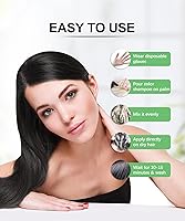 Herbishh Hair Color Shampoo for Gray Hair – Black (400ml) — image 6