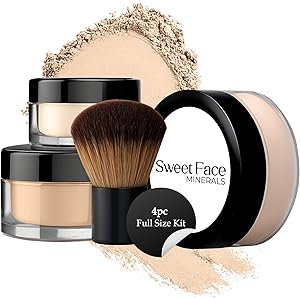 Sweet Face Minerals 4pc Full Size Kit Fair 1 Review