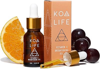 KOA LIFE Facial Oil and Vitamin C Serum 0.5 Fl OZ