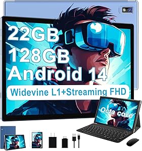 JUEDUR R900 Android 14 Tablet, 22GB RAM, 128GB Storage, 10.1-inch Display Review