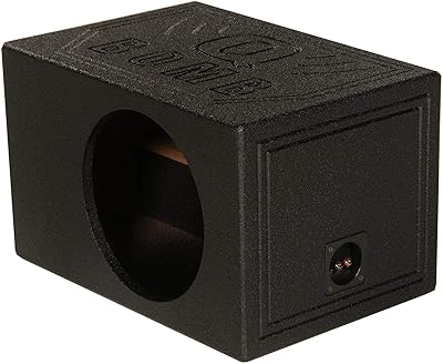 Q Power QBOMB8VL-SINGLE 8″ Side Ported Subwoofer Enclosure